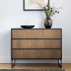 BYRÅ LINE 6844, BURNED WALNUT