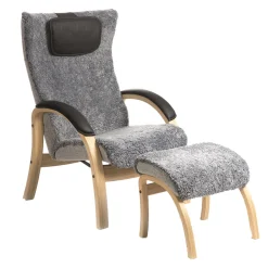 FÅTÖLJ FÅRÖ + PALL