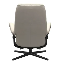 FÅTÖLJ STRESSLESS CONSUL STAR M + PALL - TYG