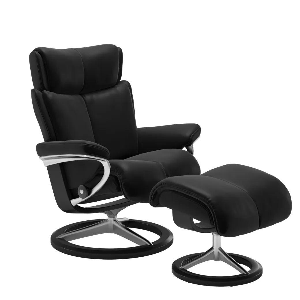 FÅTÖLJ STRESSLESS MAGIC SIGNATURE + PALL