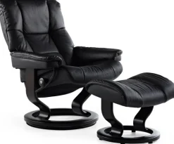 FÅTÖLJ STRESSLESS MAYFAIR CLASSIC LARGE + PALL