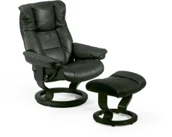 FÅTÖLJ STRESSLESS MAYFAIR SMALL CLASSIC + PALL
