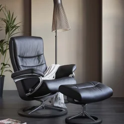 FÅTÖLJ STRESSLESS NORDIC + PALL