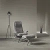 FÅTÖLJ STRESSLESS PARIS STAR - HÖG RYGG + PALL