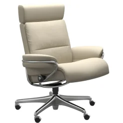 FÅTÖLJ STRESSLESS TOKYO HOME OFFICE - JUSTERBART NACKSTÖD