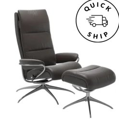 FÅTÖLJ STRESSLESS TOKYO STAR + PALL - QUICKSHIP