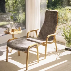 LAMINO FÅTÖLJ + PALL - EK