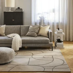 MATTA MODERN ABSTRACT - BEIGE