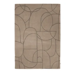 MATTA MODERN ABSTRACT - BEIGE