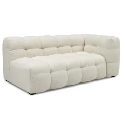 MODULSOFFA CREAM - 2-SITS ARMSTÖD HÖGER