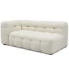 MODULSOFFA CREAM - 2-SITS ARMSTÖD VÄNSTER