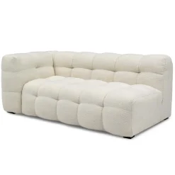 MODULSOFFA CREAM - 2-SITS ARMSTÖD VÄNSTER