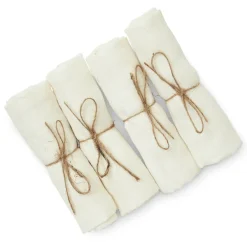 SERVETT MANDELA OFFWHITE - 4-PACK