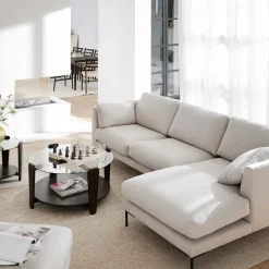 SOFFA CORWIN - 3,5-SITS MED SCHÄSLONG