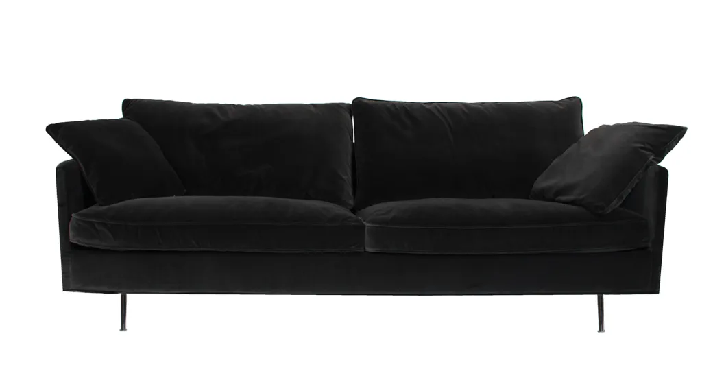 SOFFA JULIA LUX - STORA RYGGKUDDAR