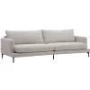 SOFFA VILMA - 3,5-SITS, 2-DELAD - METALLBEN