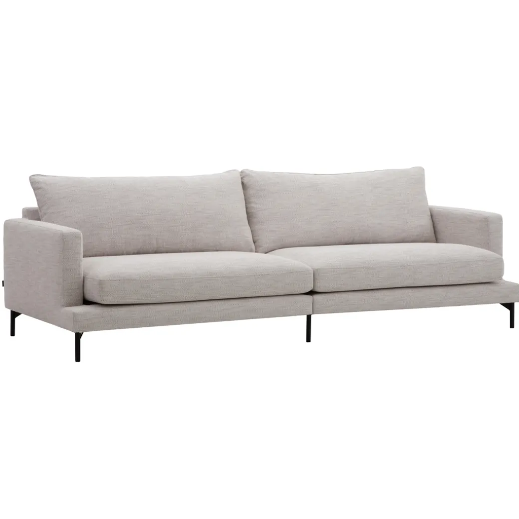 SOFFA VILMA - 3,5-SITS, 2-DELAD - METALLBEN