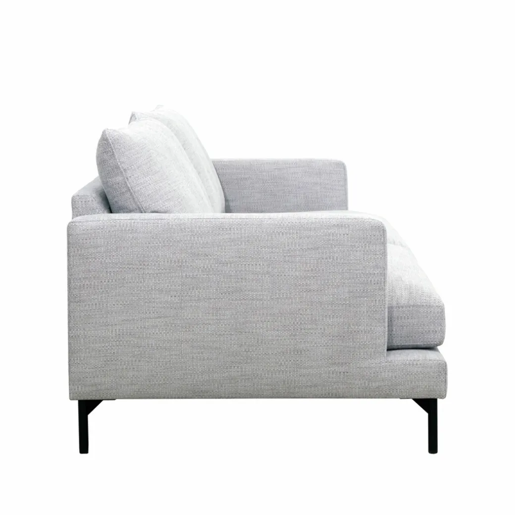 SOFFA VILMA - 3,5-SITS, 2-DELAD - METALLBEN