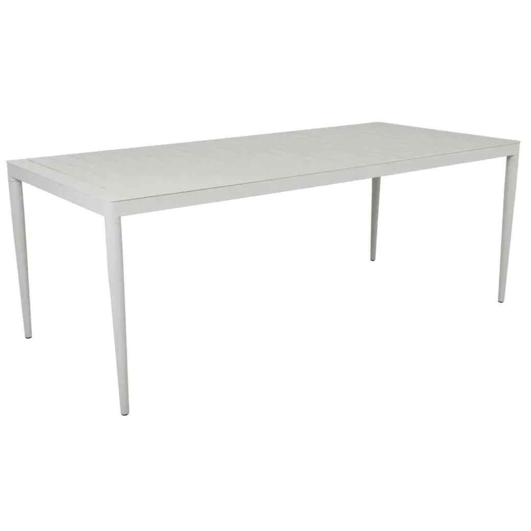 UTEBORD BIGBY - REKTANGULÄRT, 195 CM
