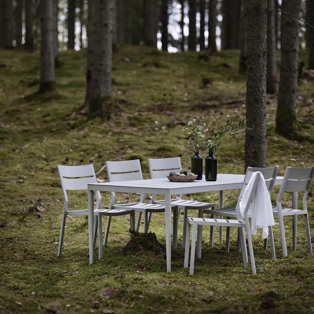 UTEBORD BIGBY - REKTANGULÄRT, 195 CM